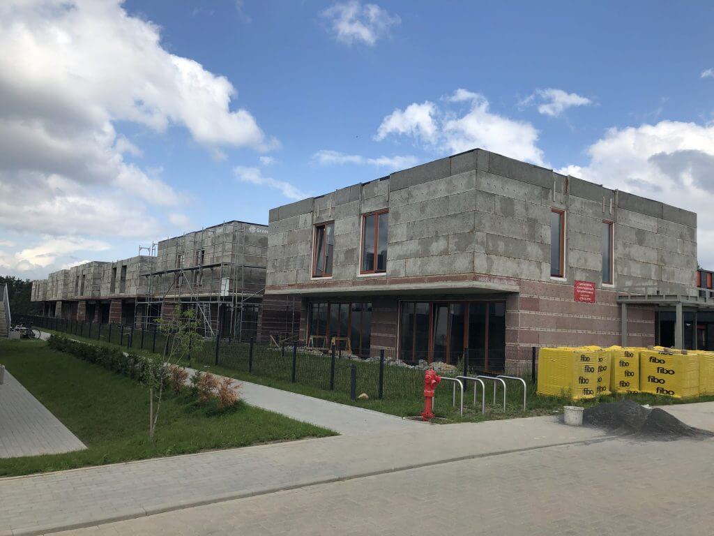 Vilniaus vakarai (Sidaronių g.) - Multi apartment - construction photos