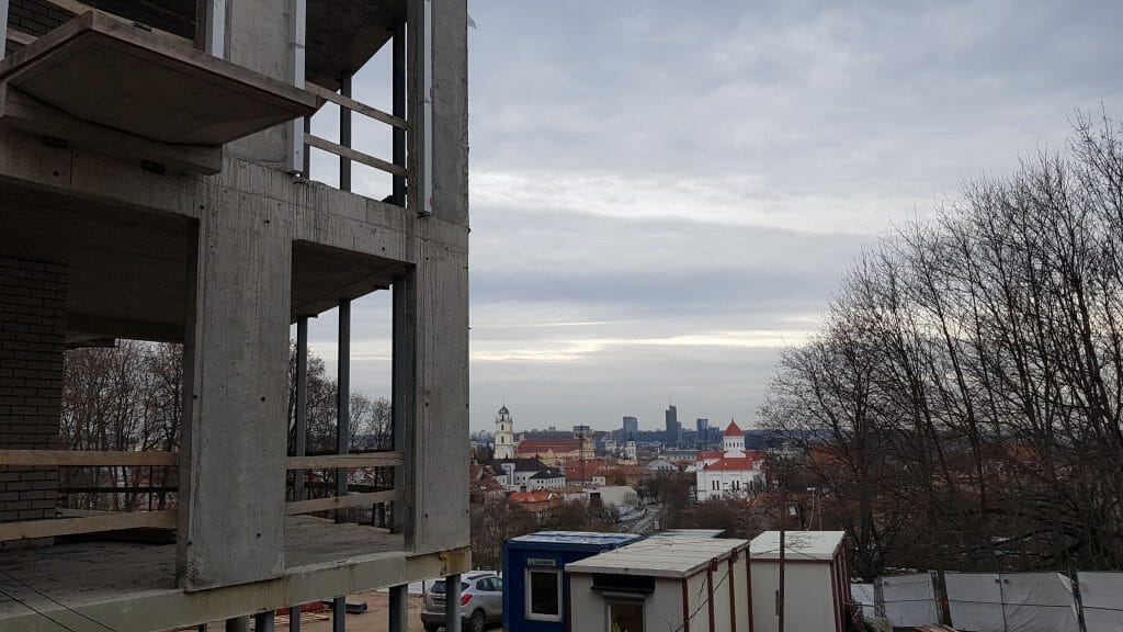 Misionierių sodai (Subačiaus g. 20) - Multi apartment - construction photos