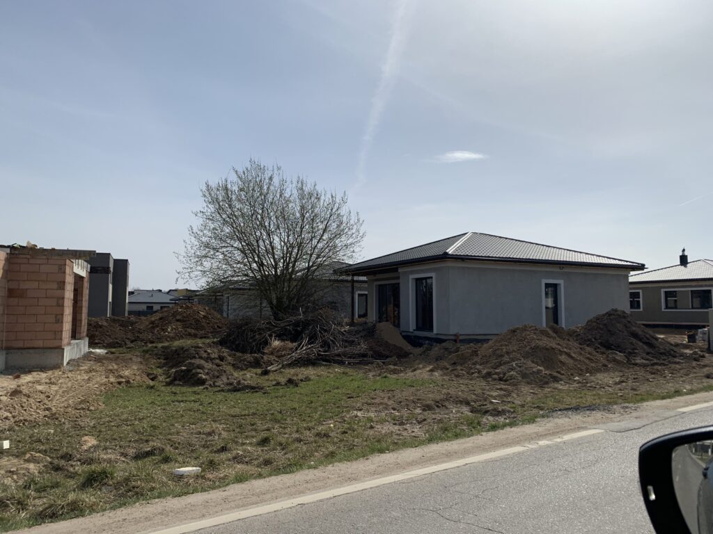 M. ir P. Šalčių g. 71 (M. ir P. Šalčių g. 71) - Private house community - construction photos