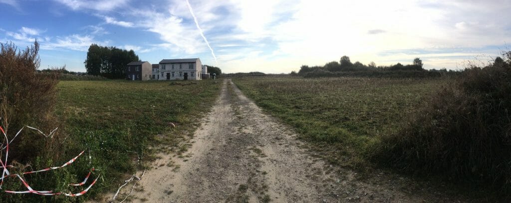 Pavilnio oazė 1 etapas (Adolfo Šapokos g. 36, 40, 40A, 42, Juozo Ereto g. 51, 51A, 51B) - Private house community, Row housing - construction photos