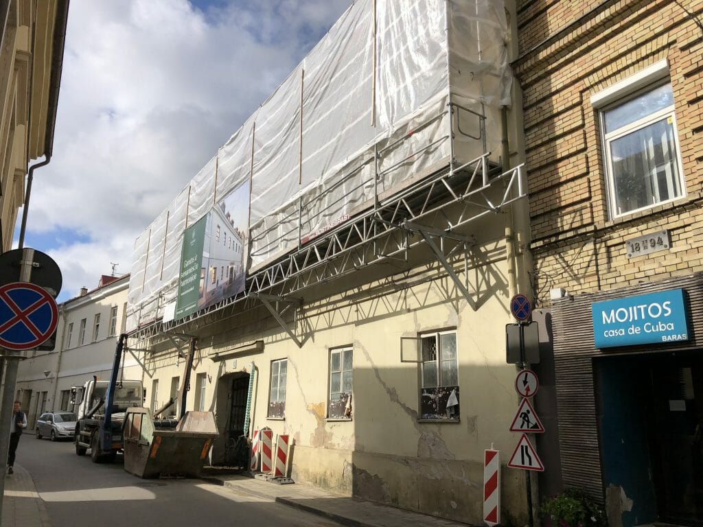 Totorių sodas (Totorių g. 13) - Multi apartment - construction photos