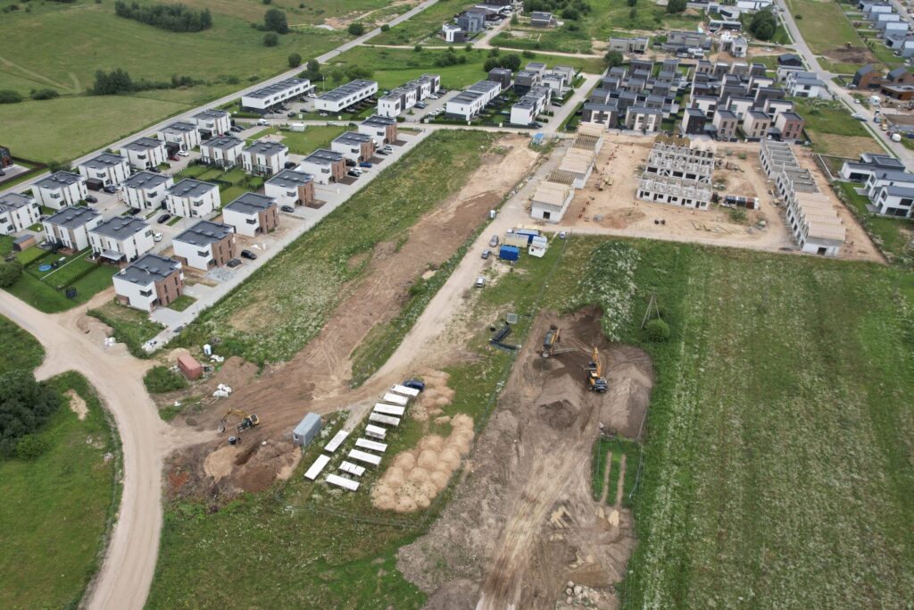 Baskų g. 15 (Baskų g. 15) - Row housing - construction photos