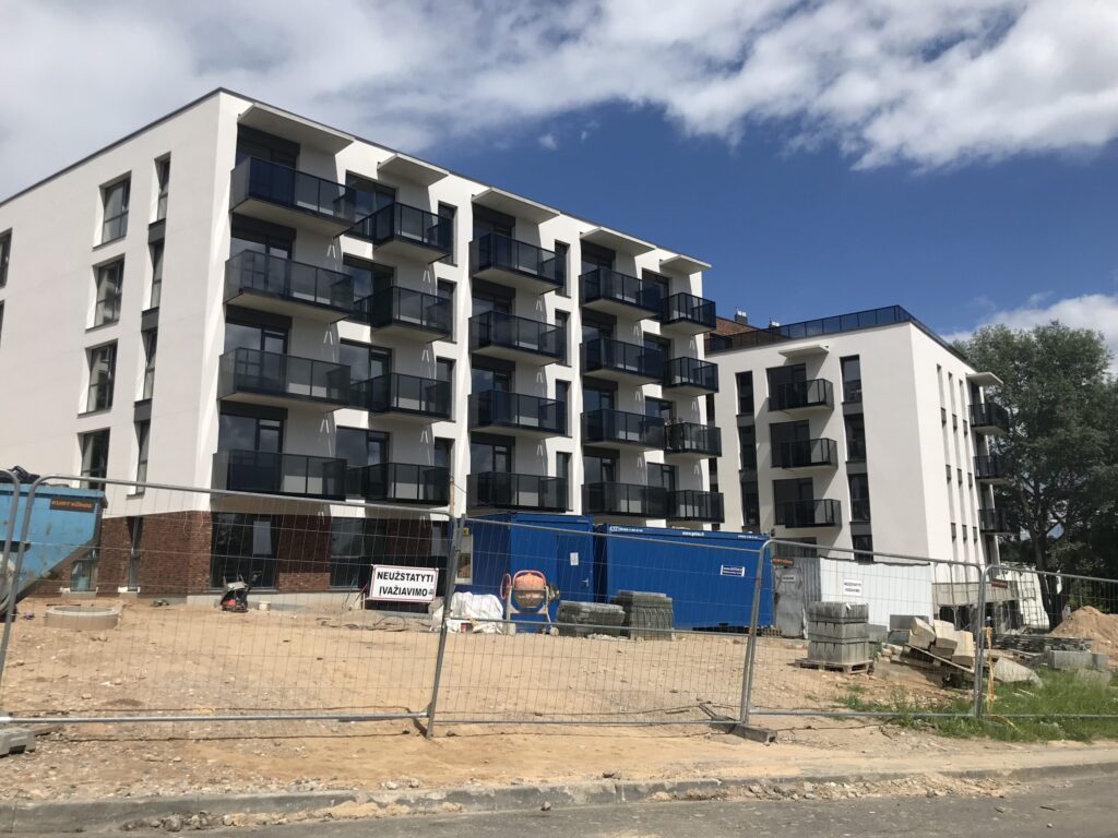 Didlaukio 3 (Didlaukio g. 3) - Multi apartment - construction photos