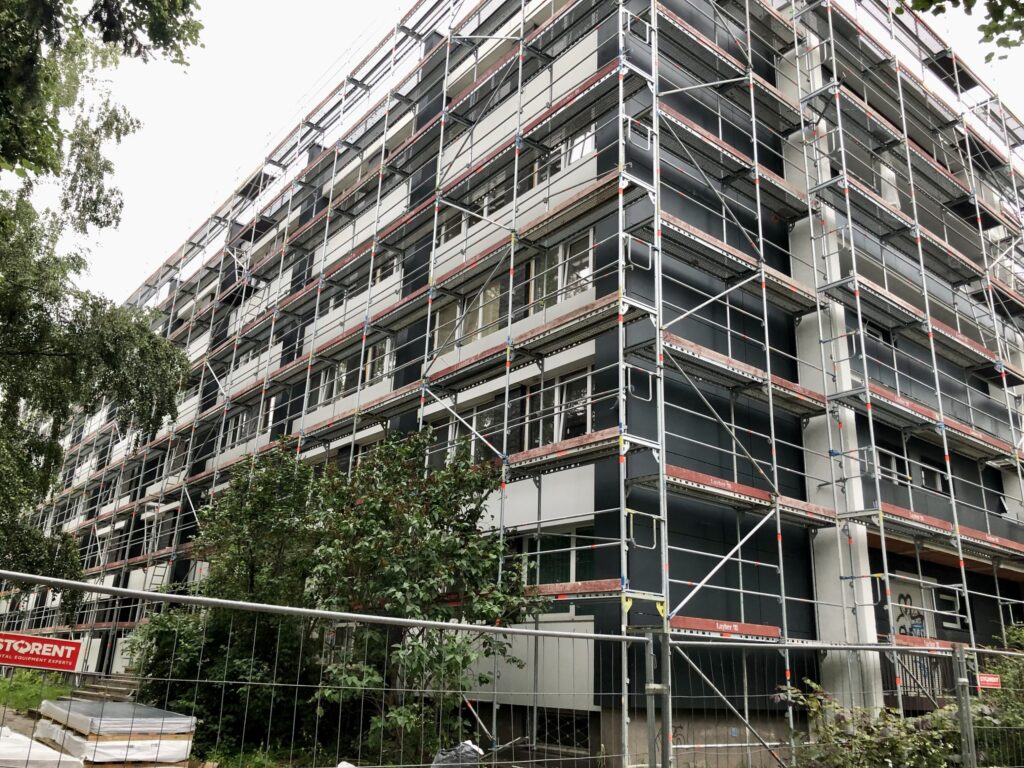 Studentų g. 45 (Studentų g. 45) - Multi apartment - construction photos