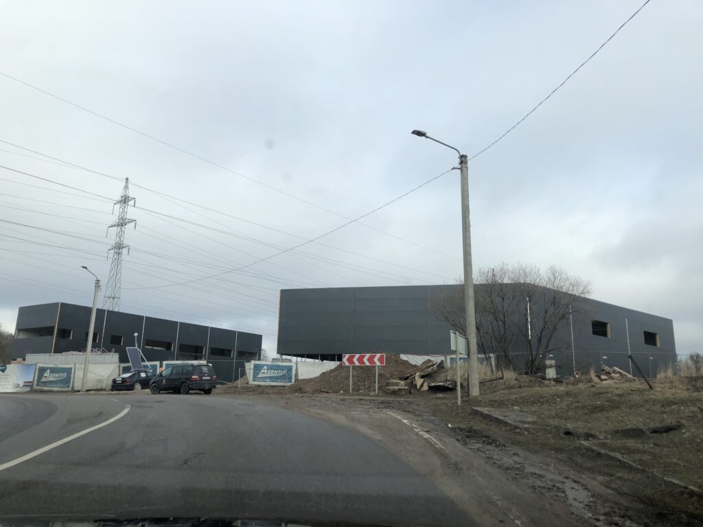 Elektrėnų g. 27 (Elektrėnų g. 27) - Sandėlys / Platinimo centras - statybų nuotraukos