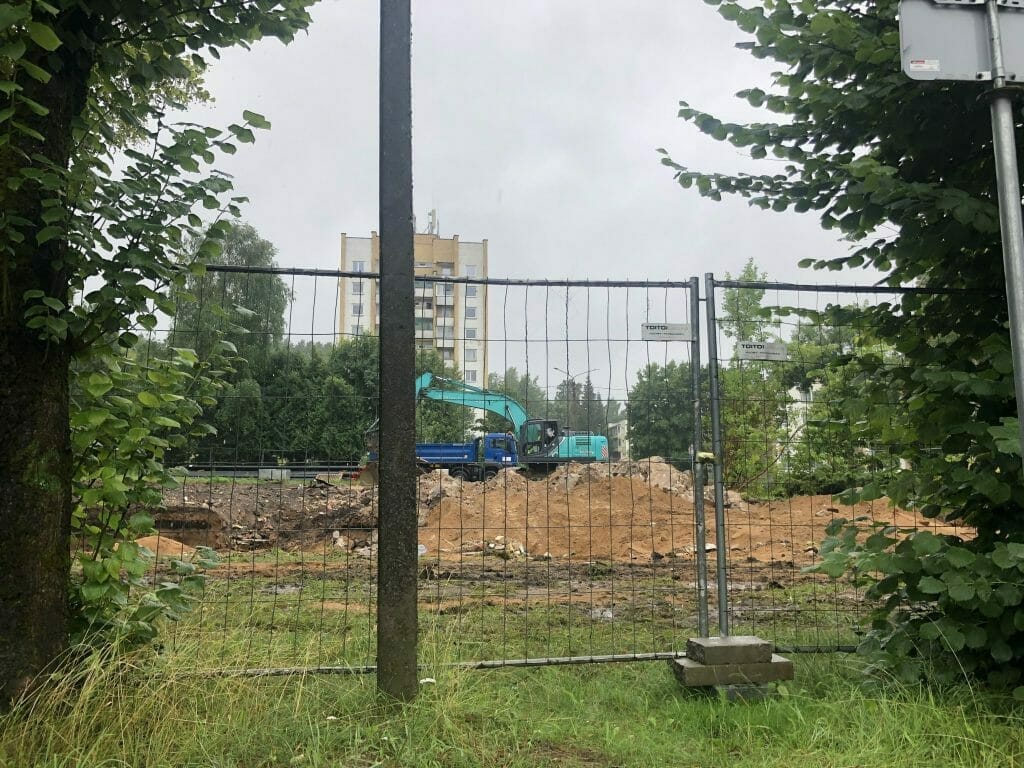 Maxima Keramikų g. 4 (Keramikų g. 4) - Food store - construction photos