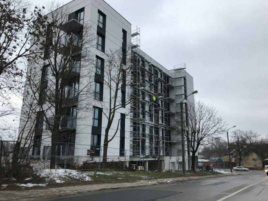 Storyline (Algirdo g. 85) - Multi apartment - construction photos