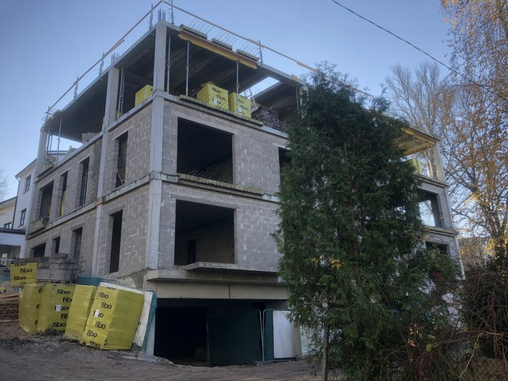 Namas Tau (Antakalnio g. 26) - Multi apartment - construction photos