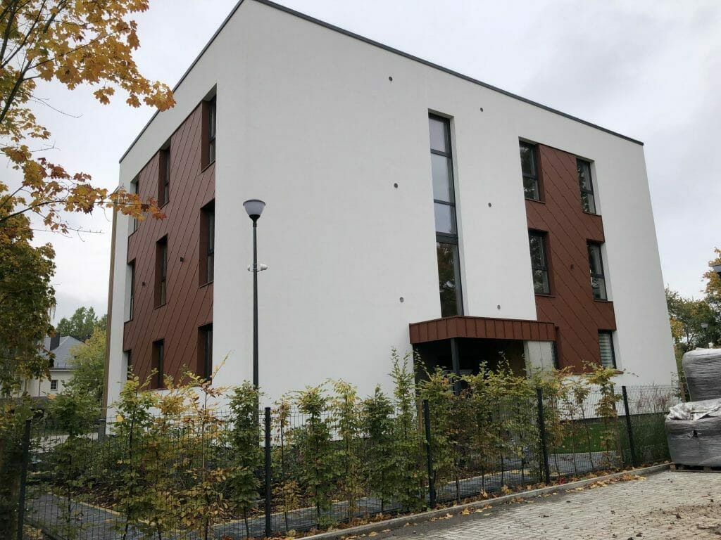 Panoramos trio (Amerikos Lietuvių g. 21) - Multi apartment - construction photos