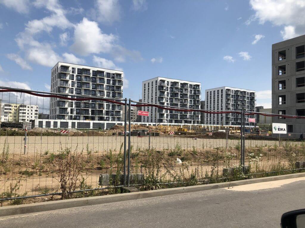 Karaliaučiaus kvartalas (Karaliaučiaus g. 7B) - Multi apartment - construction photos