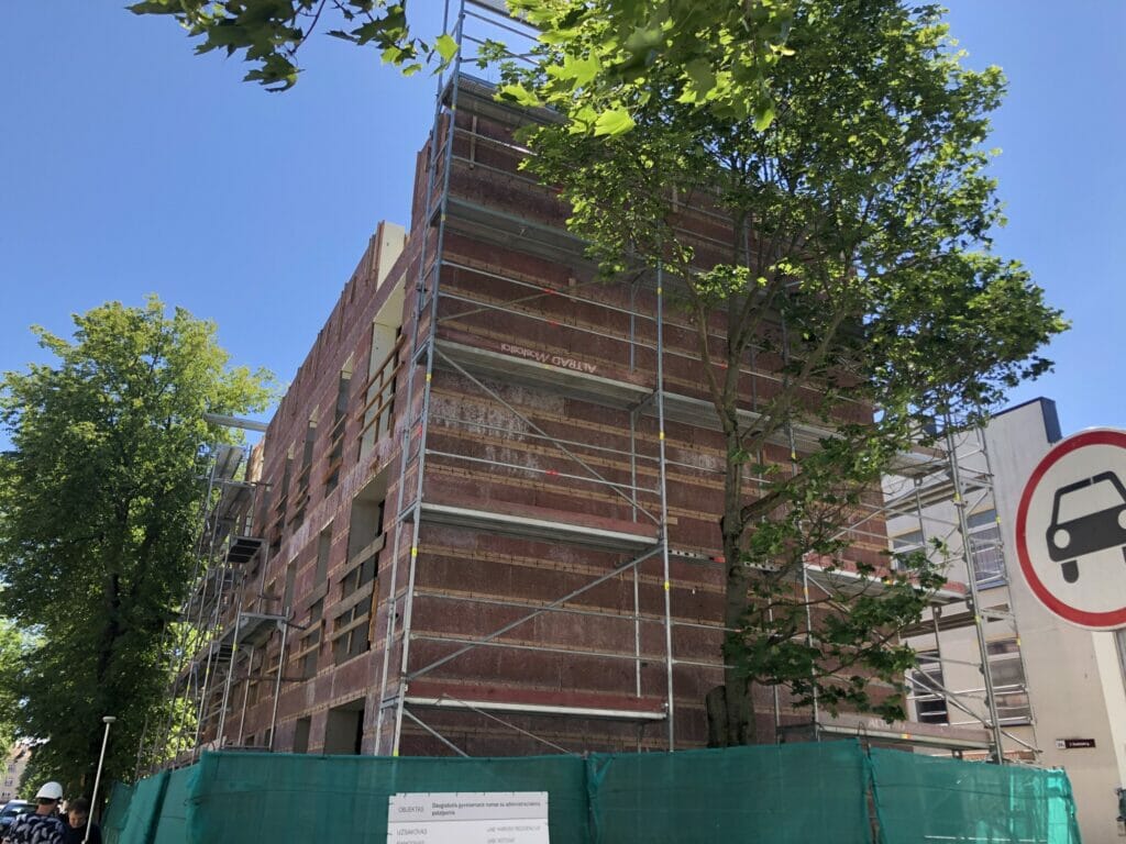 Karoso rezidencija 2 etapas ( J. Karoso g. 21A) - Multi apartment - construction photos