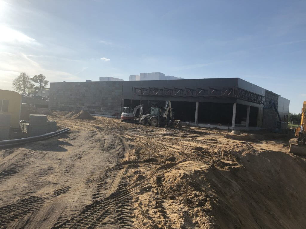 Norfa Fabriko g. (Fabriko g. 155) - Food store - construction photos