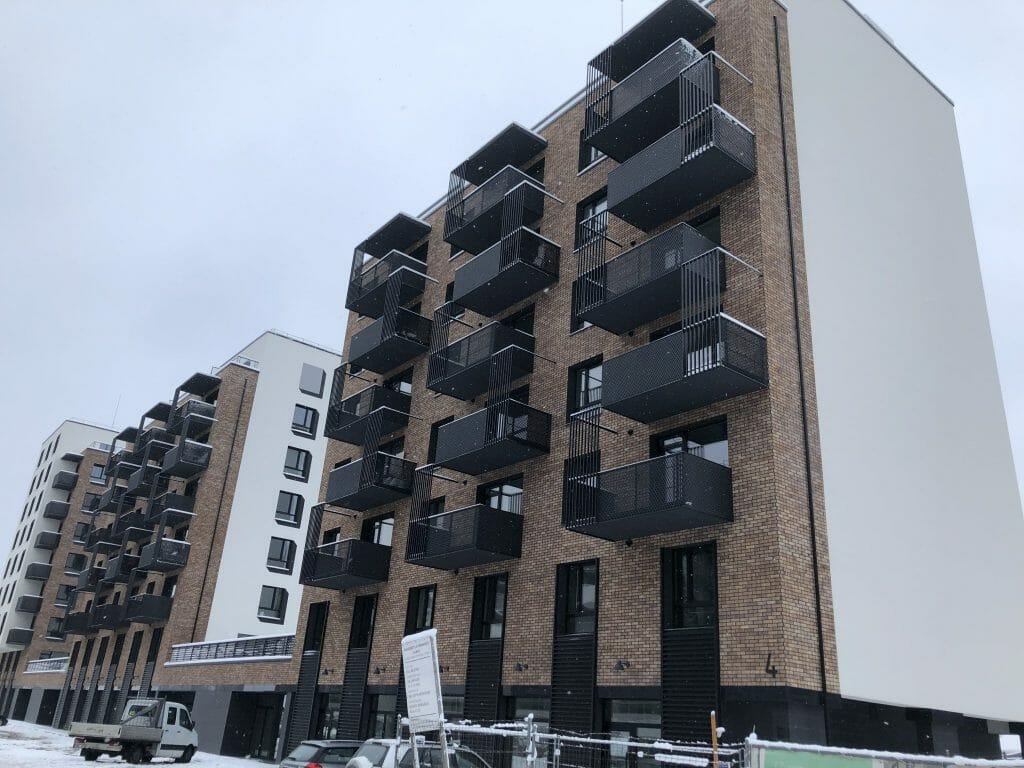 Kernavės aveniu (Kernavės g. 4) - Multi apartment - construction photos