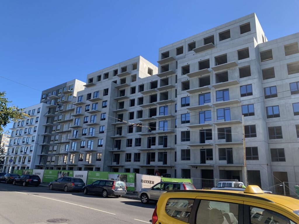 Verkių sodas 3 etapas (Verkių g. 39) - Multi apartment - construction photos