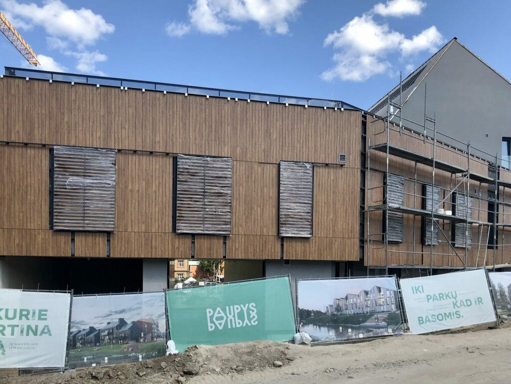 PAUPYS 7 etapas (Aukštaičių g. 19, Paupio g. 50) - Multi apartment - construction photos