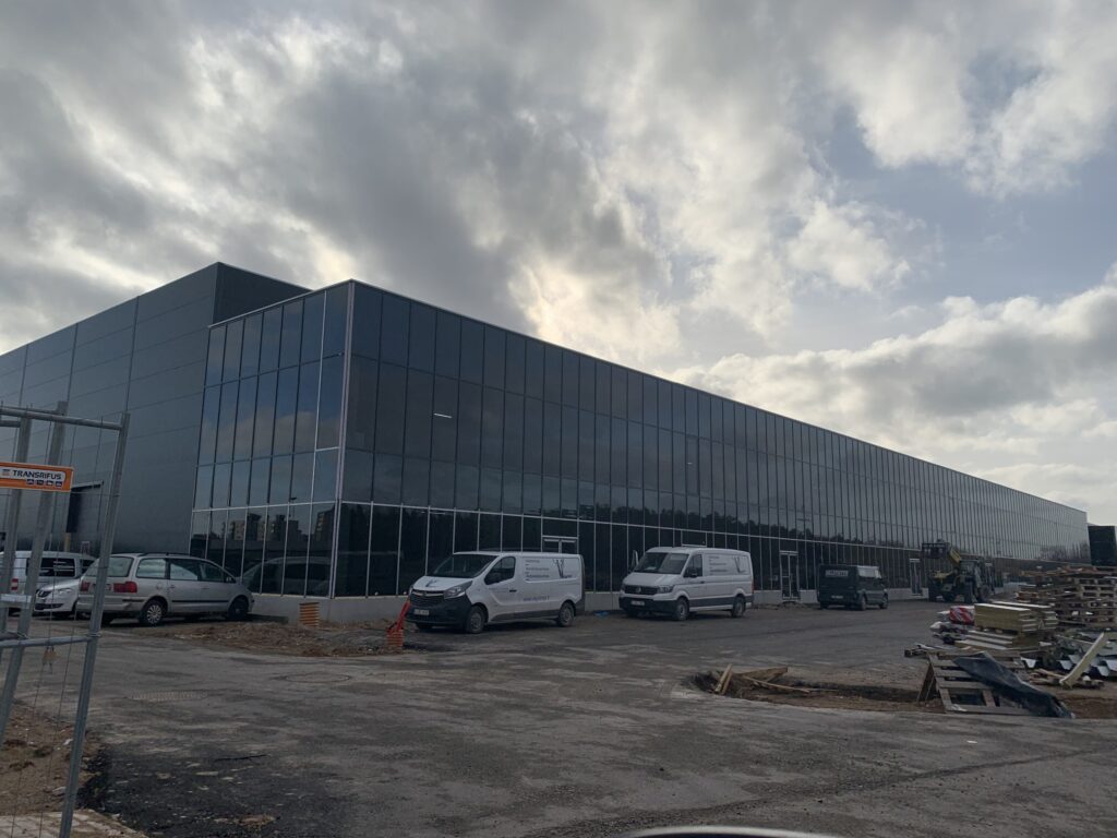 Islandijos pl. 67 (Islandijos pl. 67) - Noliktava / Izplatīšanas centrs - būvdarbu attēli