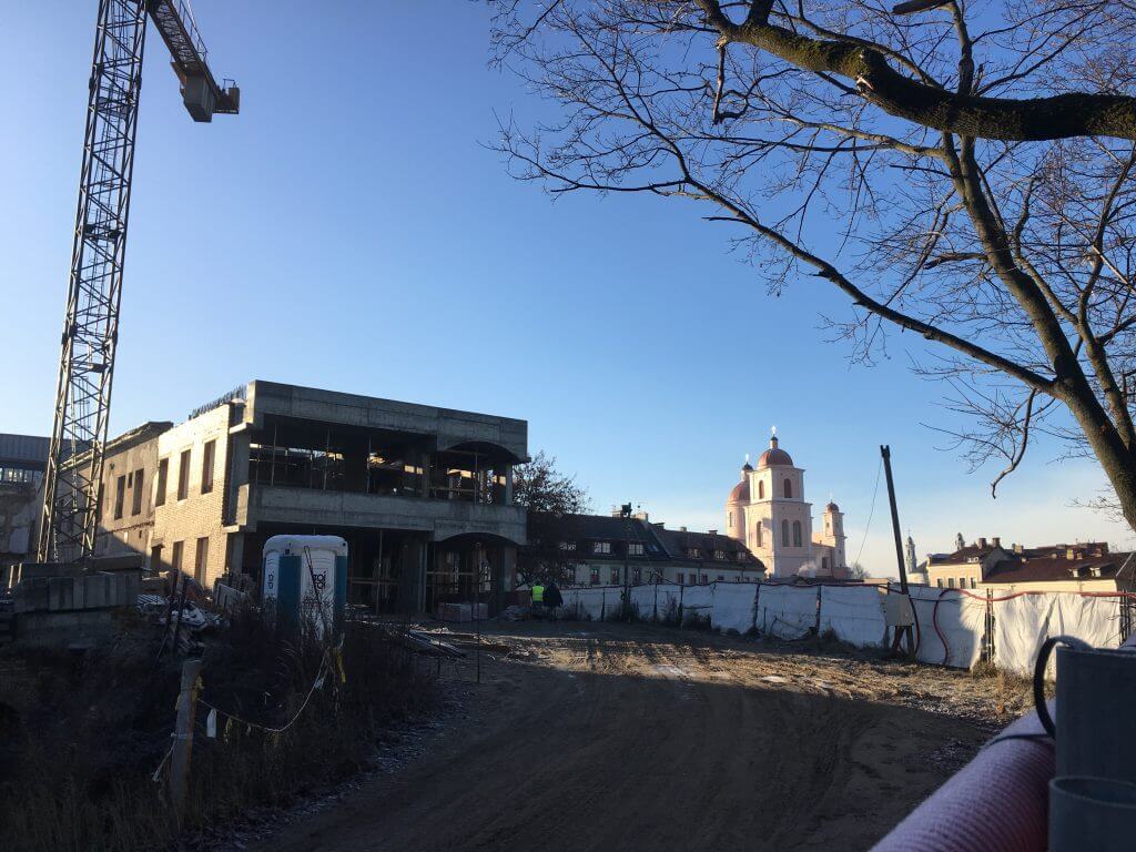 Misionierių sodai (Subačiaus g. 20) - Multi apartment - construction photos