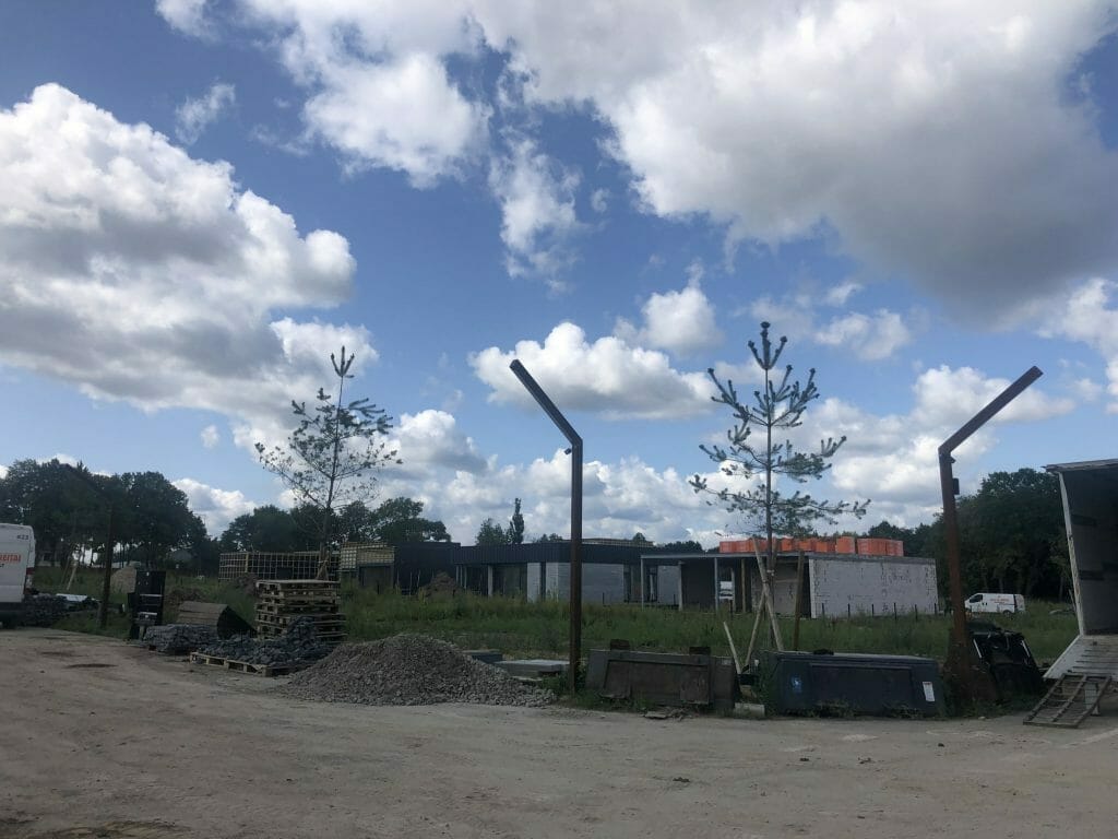 NOA namai (Perkūno al., Pūgos al., Kaitros al., Vandenio al.) - Private house community - construction photos