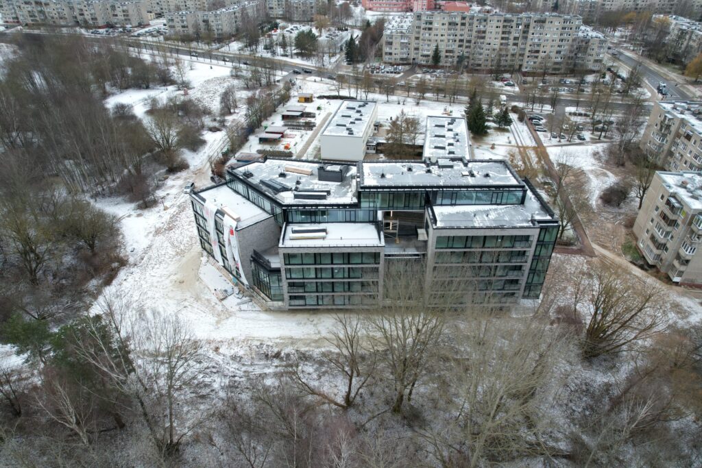 Gelvonų terasos (Gelvonų g. 1B) - Multi apartment - construction photos