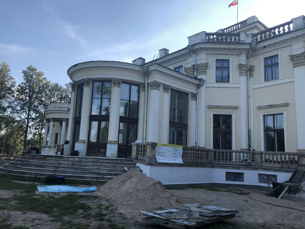 Trakų Vokės dvaro rekonstrukcija (Žalioji a. 2A) - Muzejs - būvdarbu attēli