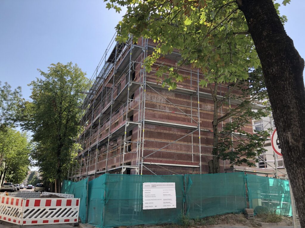 Karoso rezidencija 2 etapas ( J. Karoso g. 21A) - Multi apartment - construction photos