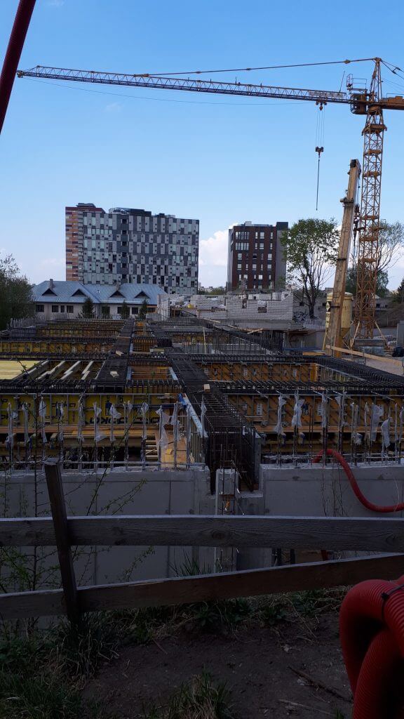 Kavoliuko 14 (A. P. Kavoliuko g. 14) - Multi apartment - construction photos