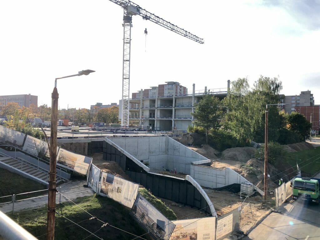 Freedom 36 (Laisvės pr. 36) - Office center - construction photos
