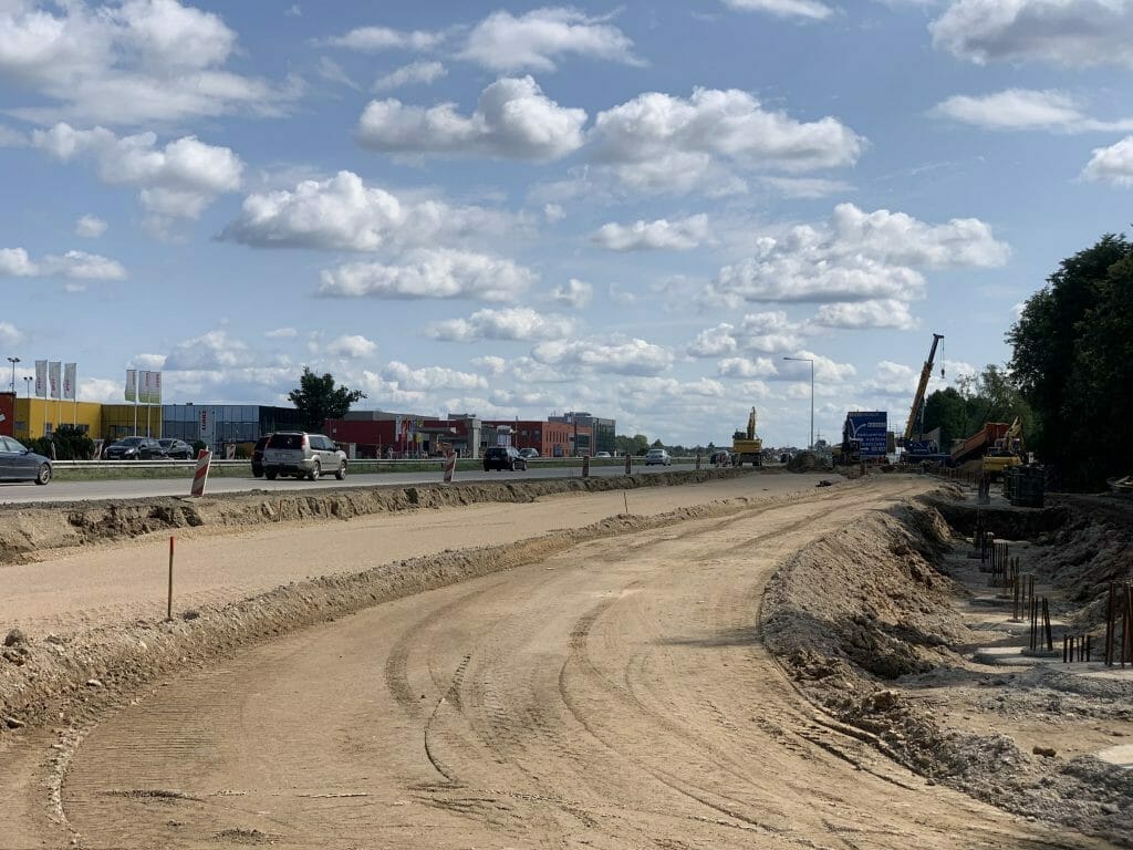 A1 Giraitės atkarpa (viadukas) 102 - 107 km. (A1) - Kelias - statybų nuotraukos