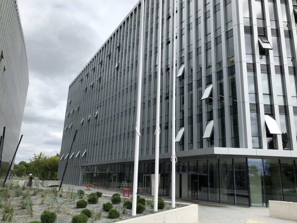 Park Town (Lvovo g. 105A) - Office center - construction photos