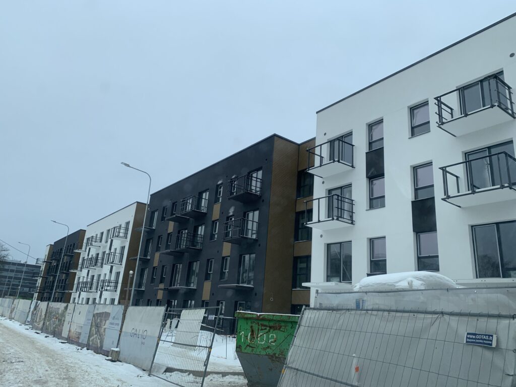 Namai-Kintai (daugiabutis) (Kintų g. 13) - Daudzdzīvokļu nams - būvdarbu attēli