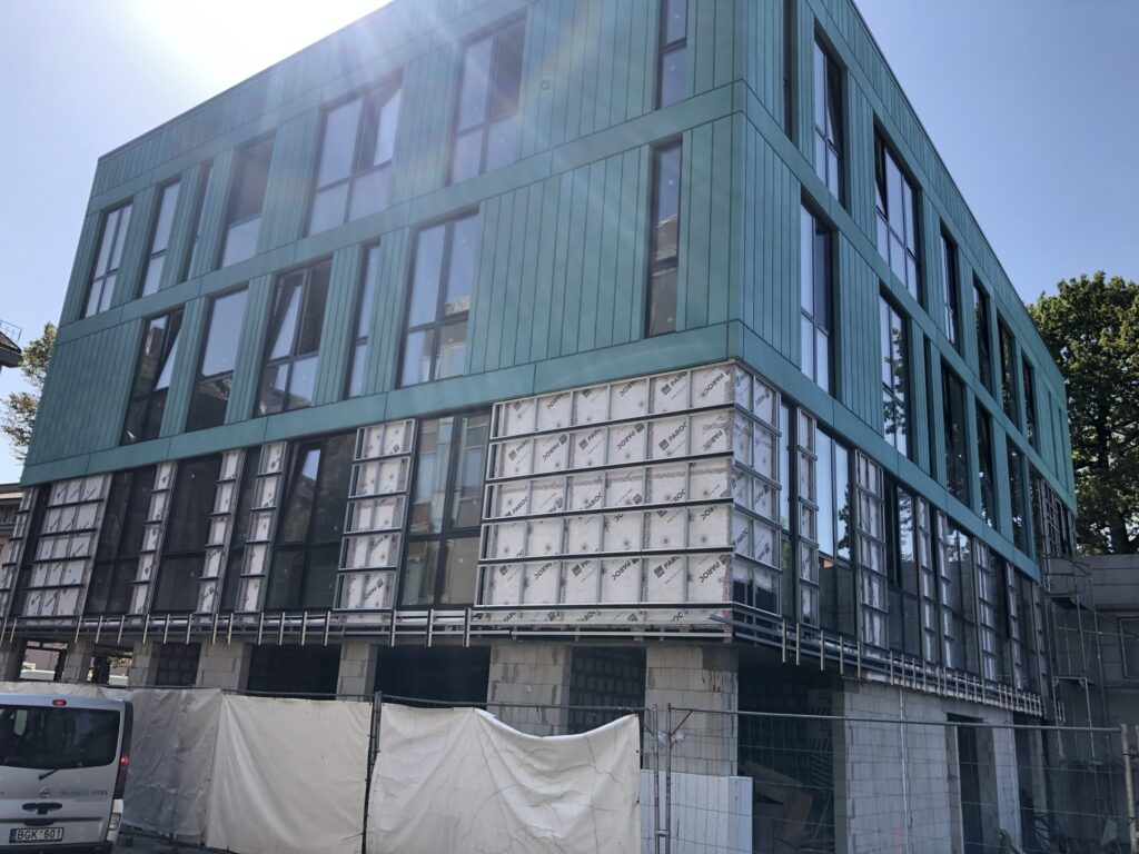 D11 (S. Daukanto g. 11) - Multi apartment - construction photos