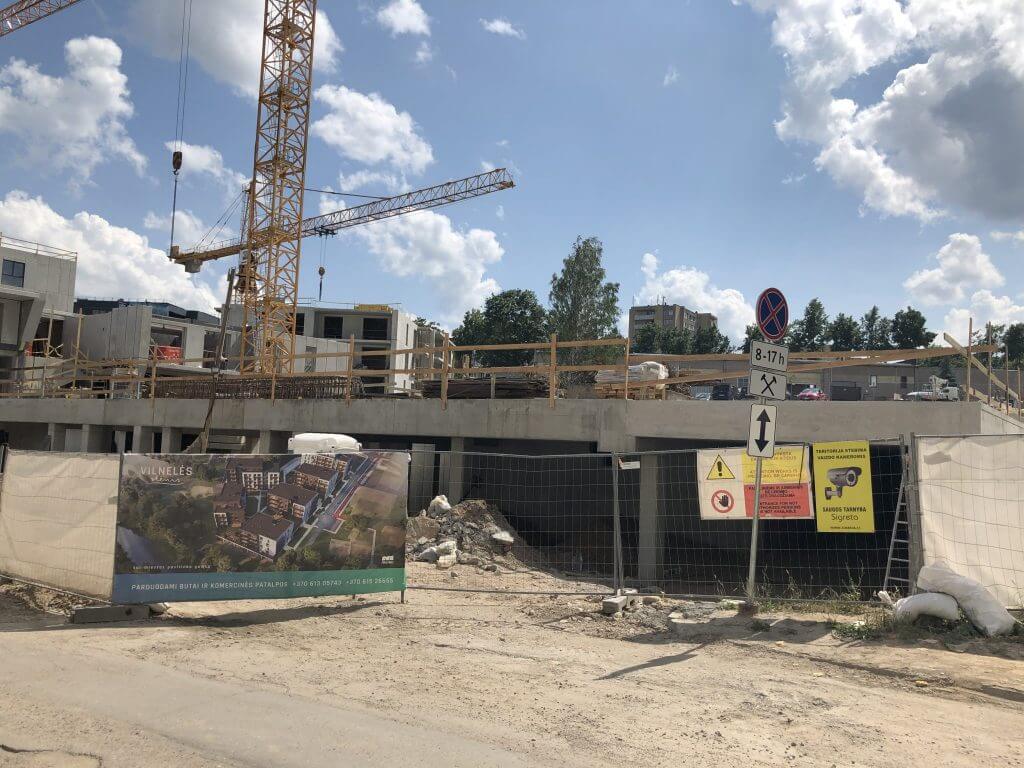 Vilnelės slėnis (Pakraščio g. 20) - Multi apartment - construction photos