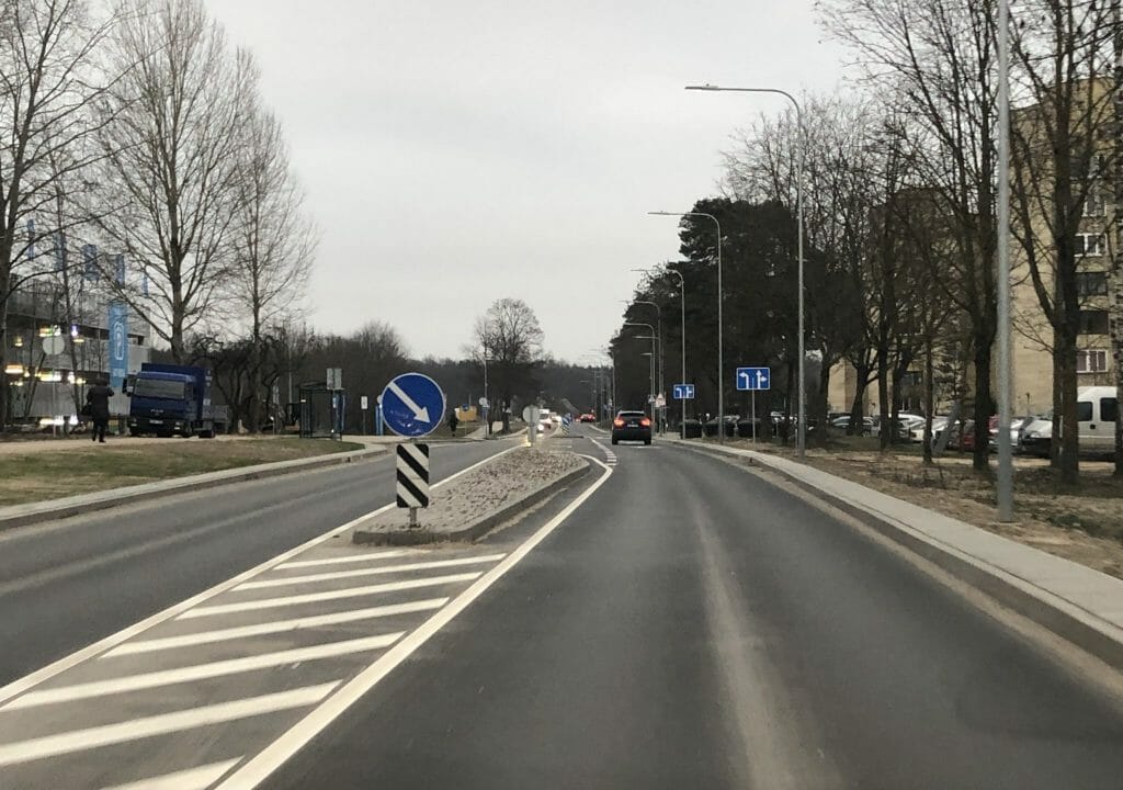 Žaliųjų ežerų g. tarp žiedo ir P. Baublio g. (Žaliųjų ežerų g.) - Iela - būvdarbu attēli