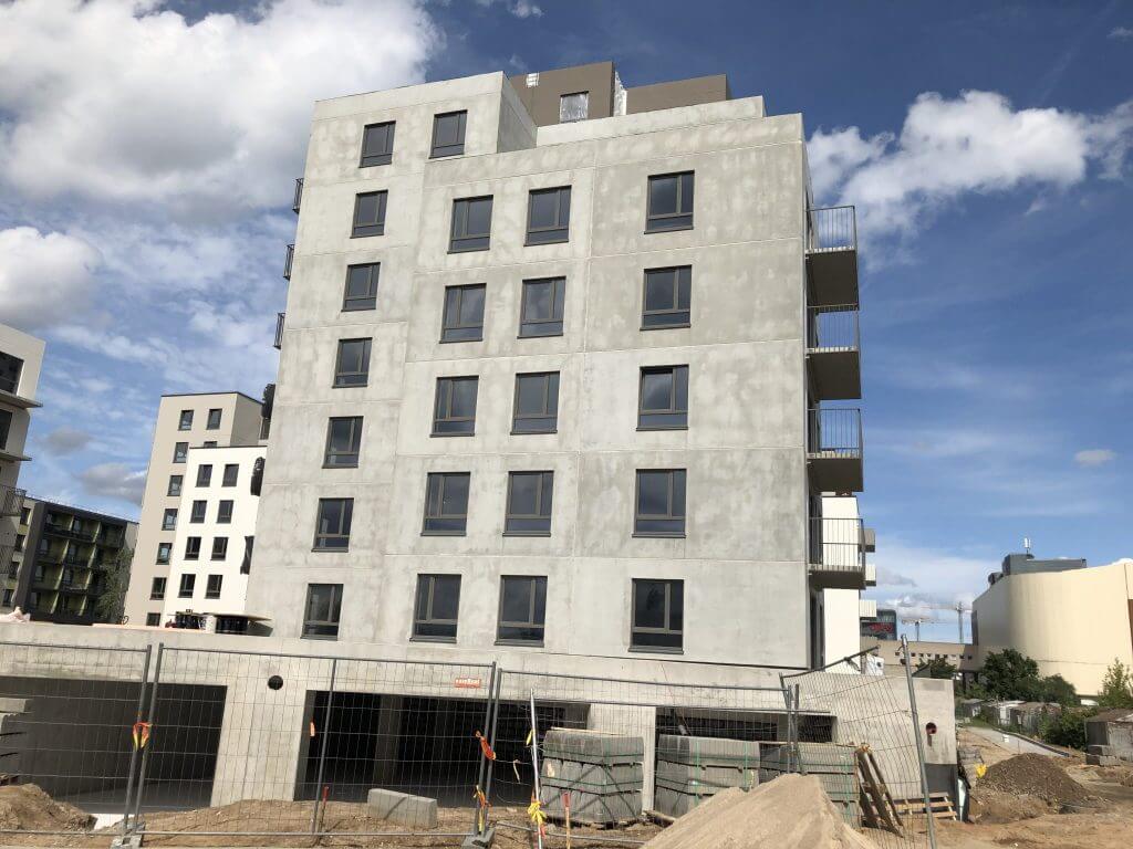 Linkmenų ežerai 3 etapas (Linkmenų g. 58) - Multi apartment - construction photos