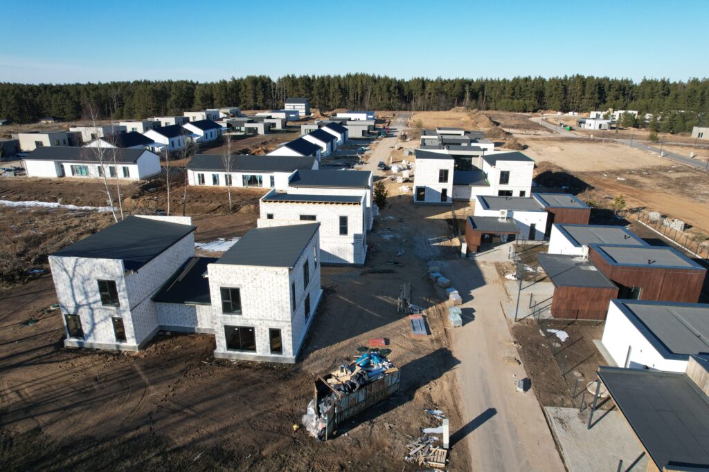 Grendavės g. 34K, 34J, 68 (Grendavės g. 34K, 34J, 68) - Row housing - construction photos