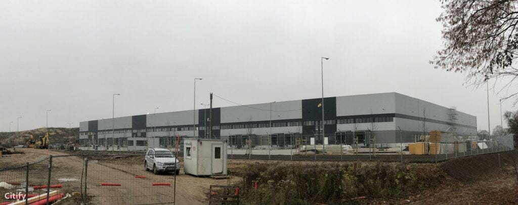 Liepkalnio industrinis parkas 4 etapas (Sodybų g. 30) - Sandėlys / Platinimo centras - statybų nuotraukos