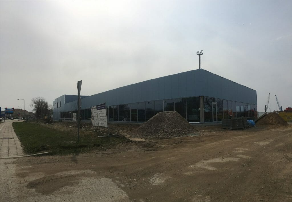 AINAVA plovykla (Minijos g. 96) - Car wash - construction photos