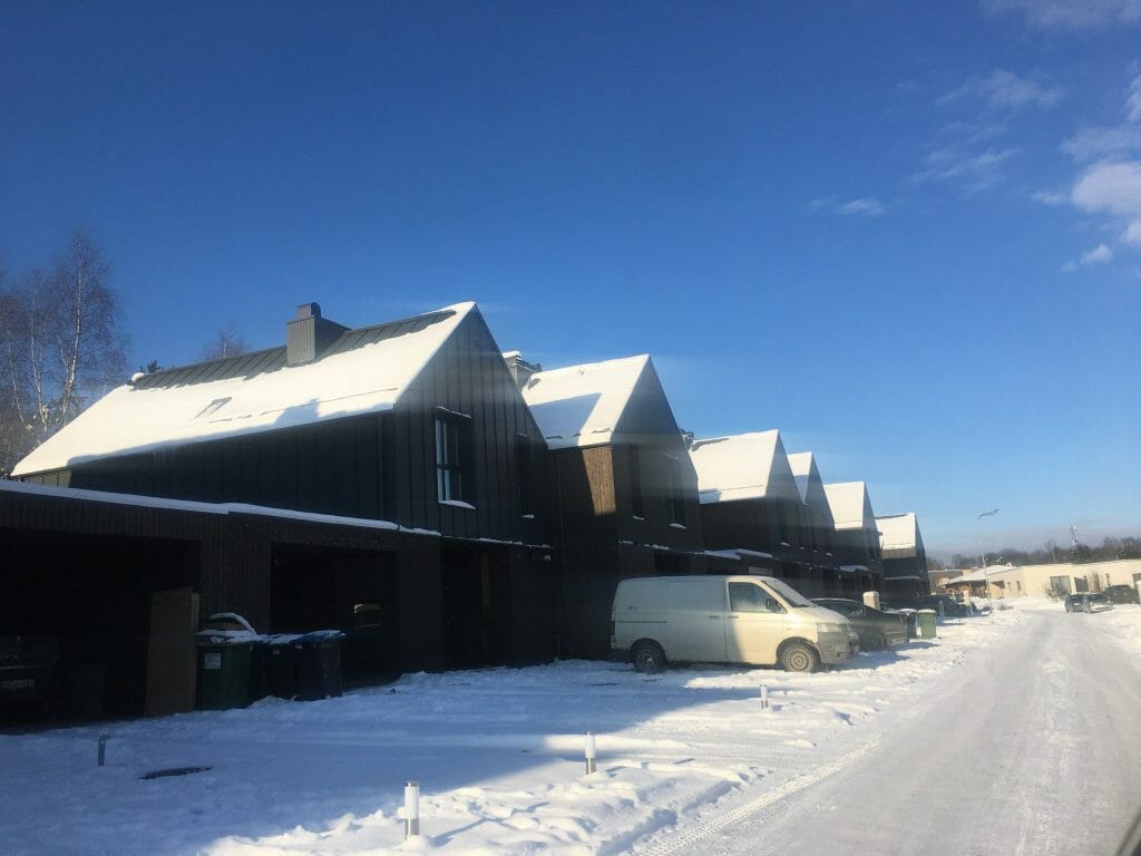 Sostinės parko namai (Šumsko g. 27) - Row housing - construction photos