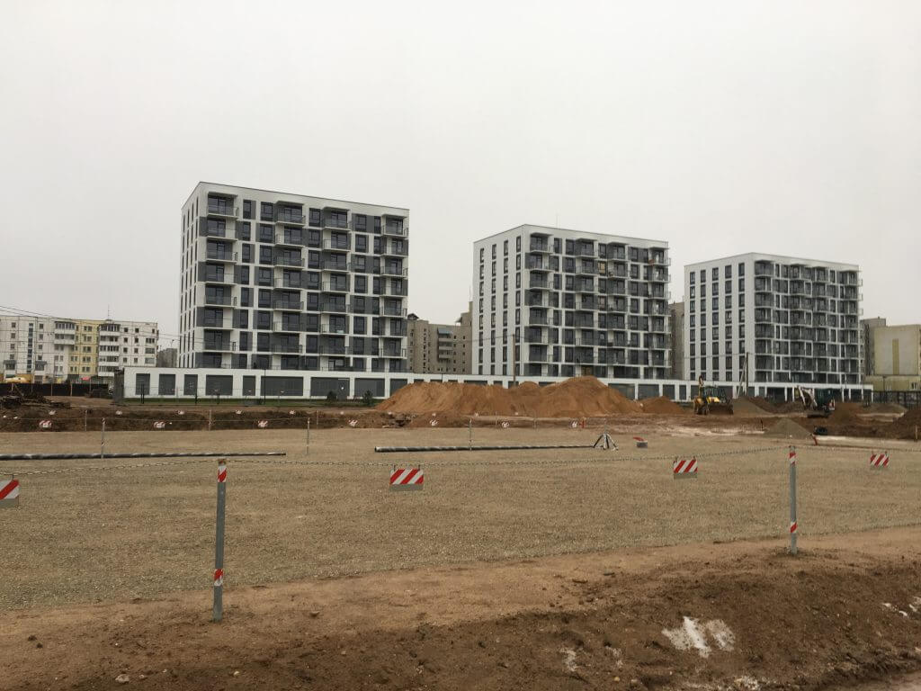 Karaliaučiaus kvartalas (Karaliaučiaus g. 7B) - Multi apartment - construction photos