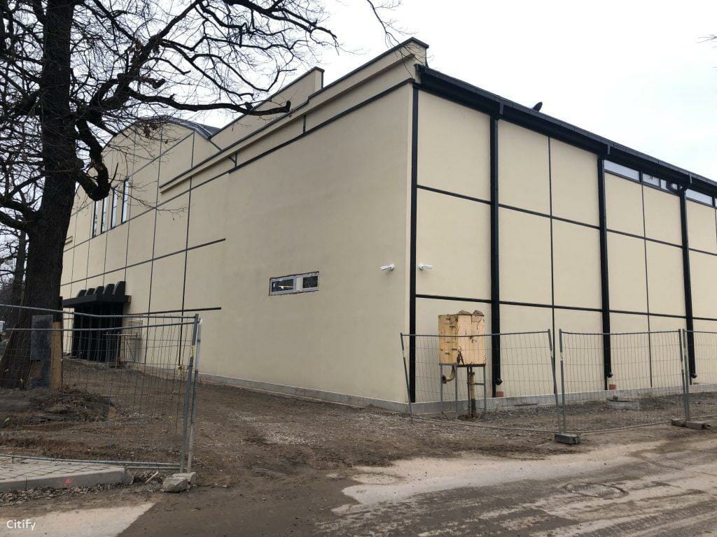 Kauno sporto halė (Perkūno al. 5) - Sports arena - construction photos