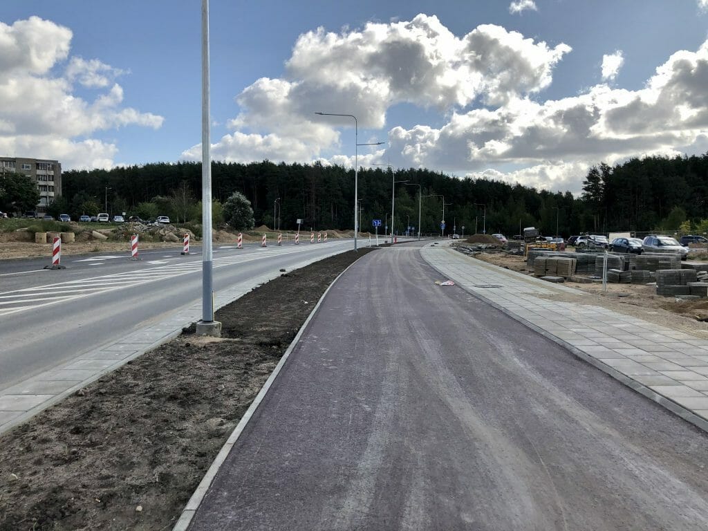 Gilužio g. iki Smalinės g. (Gilužio g.) - Bike path, Street - construction photos