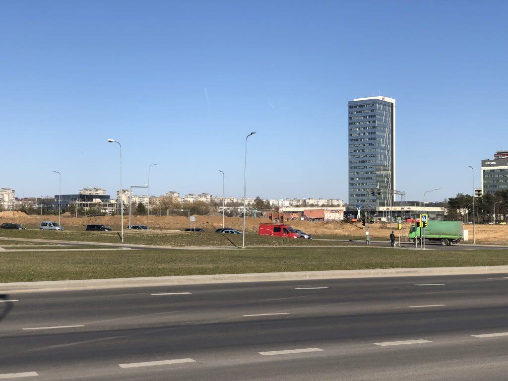 Vilnius OUTLET (Vytauto Pociūno g. 8) - Shopping center - construction photos