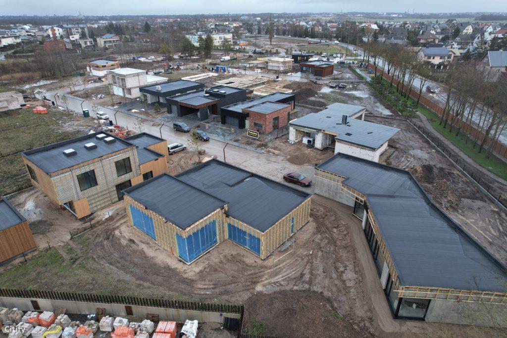 NOA namai (Perkūno al., Pūgos al., Kaitros al., Vandenio al.) - Private house community - construction photos