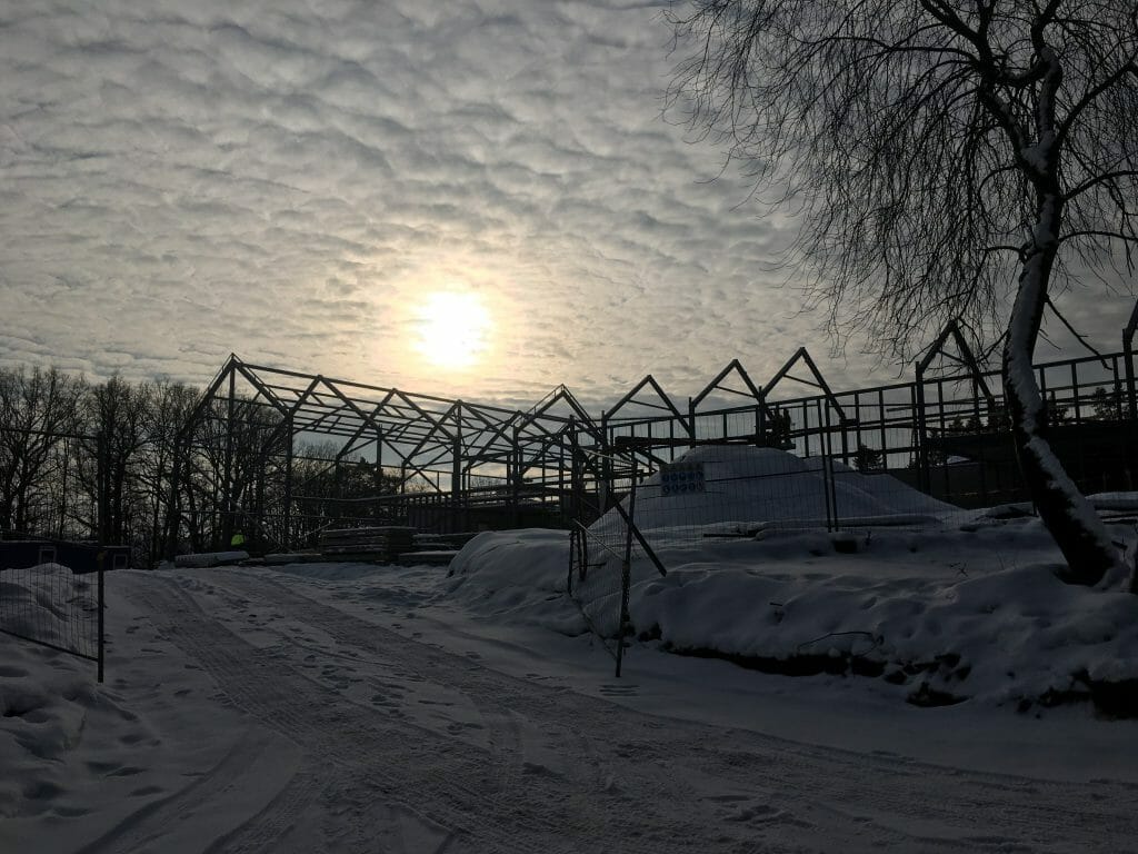 Augalų centro "Multiflora" plėtra (A. Kojelavičiaus g. 1) - Büroohoone, Kool - ehituse fotod