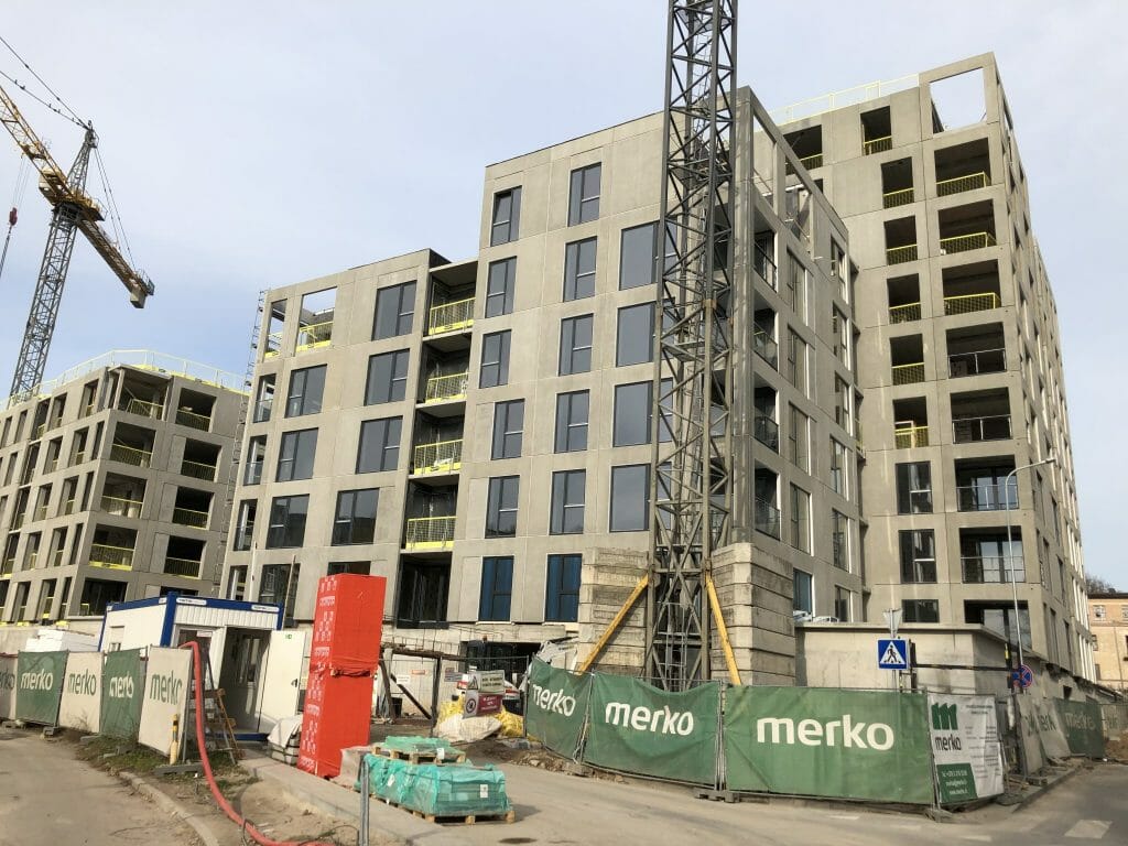 Rinktinės URBAN 2 etapas (Ceikinių g. 15) - Multi apartment - construction photos