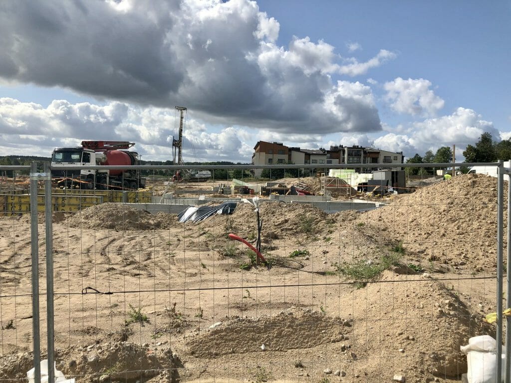 Gilužio rivjera 5 etapas (Gilužio g. 47, 55, 63) - Multi apartment - construction photos