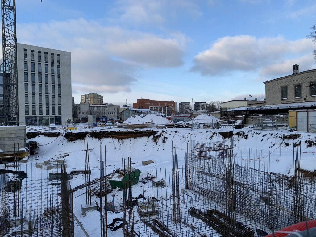 Panerių g. 49 (Panerių g. 49) - Office center - construction photos