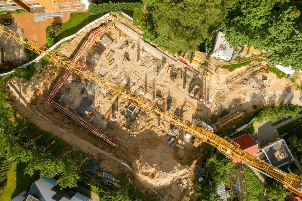 Žvėryno parkas (Latvių g. 55A) - Multi apartment - construction photos