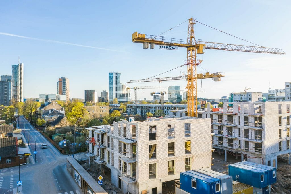 Aurea home (Giedraičių g. 56) - Multi apartment - construction photos