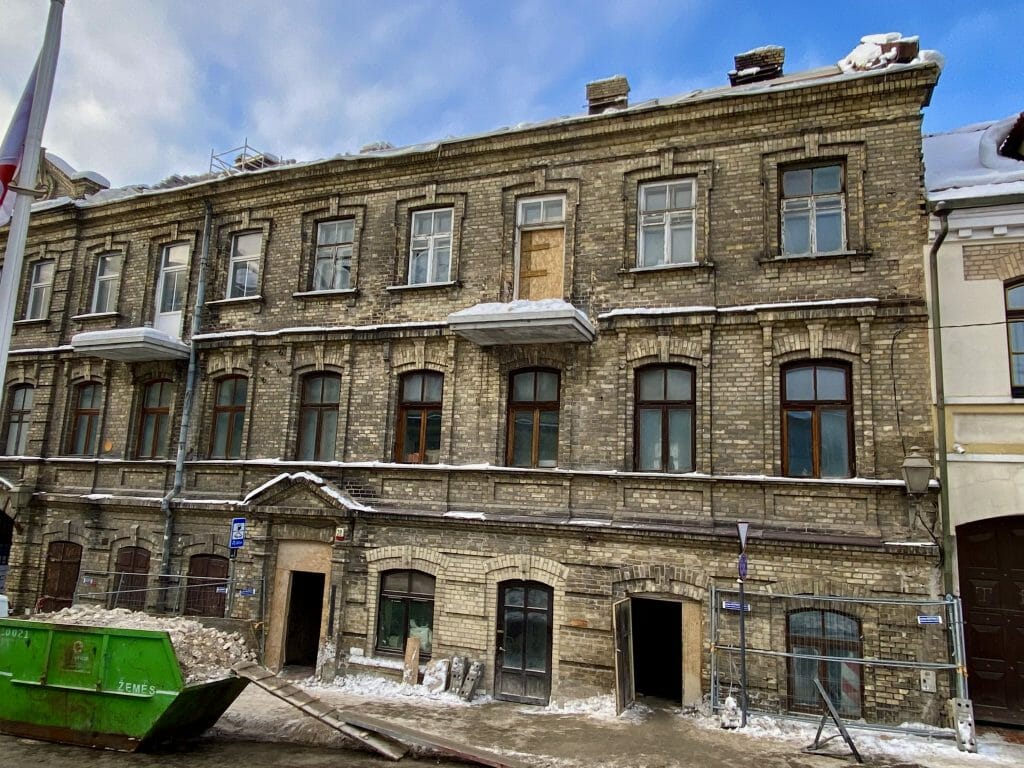 Užupio g. 28 (Užupio g. 28) - Multi apartment - construction photos